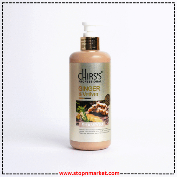 Chirs's Ginger Shampoo – Refresh Scalp & Stimulate Hair Growth